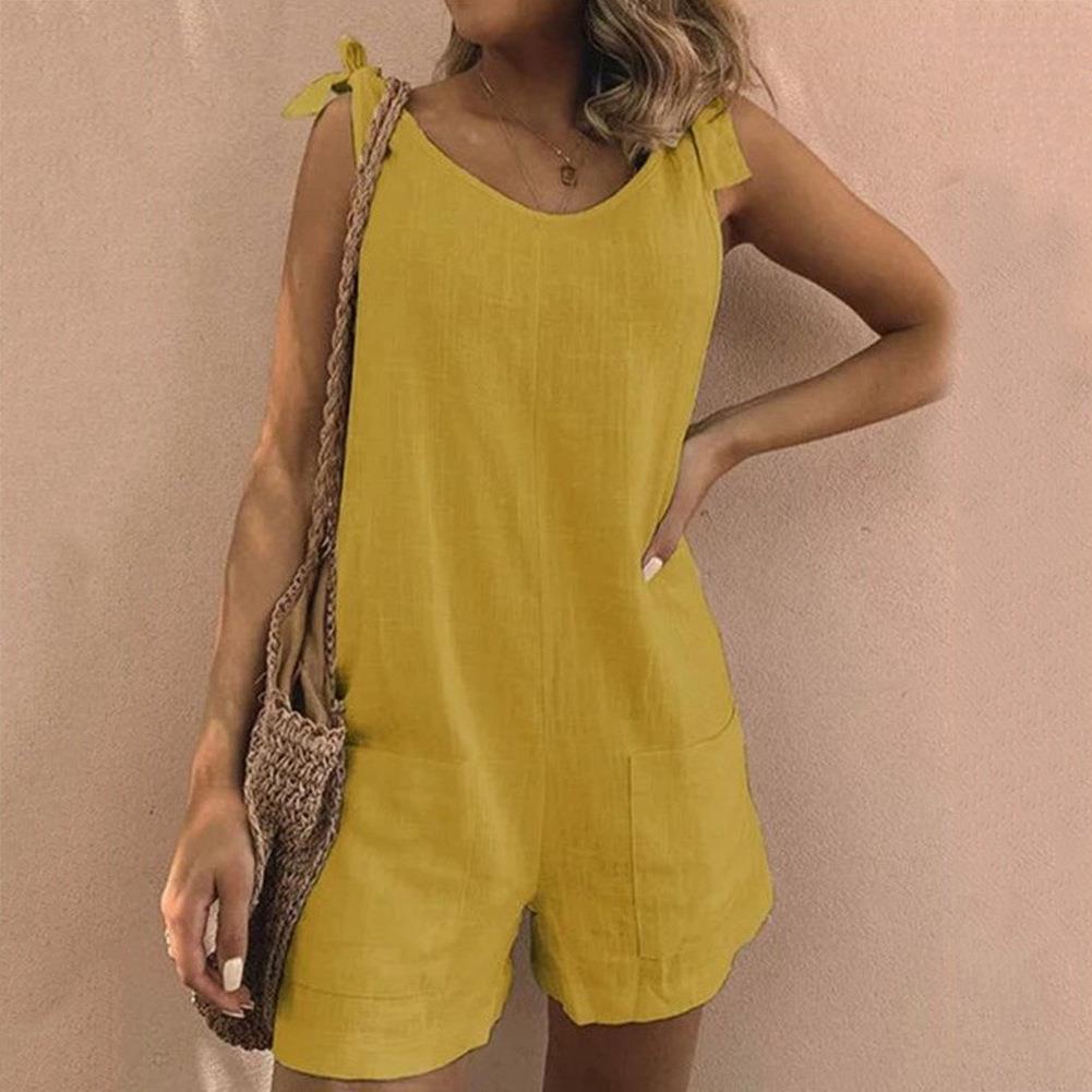 Sena | Jumpsuit med knytband och fickor