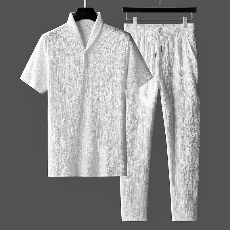 Andrea| Lyxig Casual Set för Herr med Textur