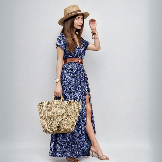 Liz™ - Elegant och stilfull boho-klänning