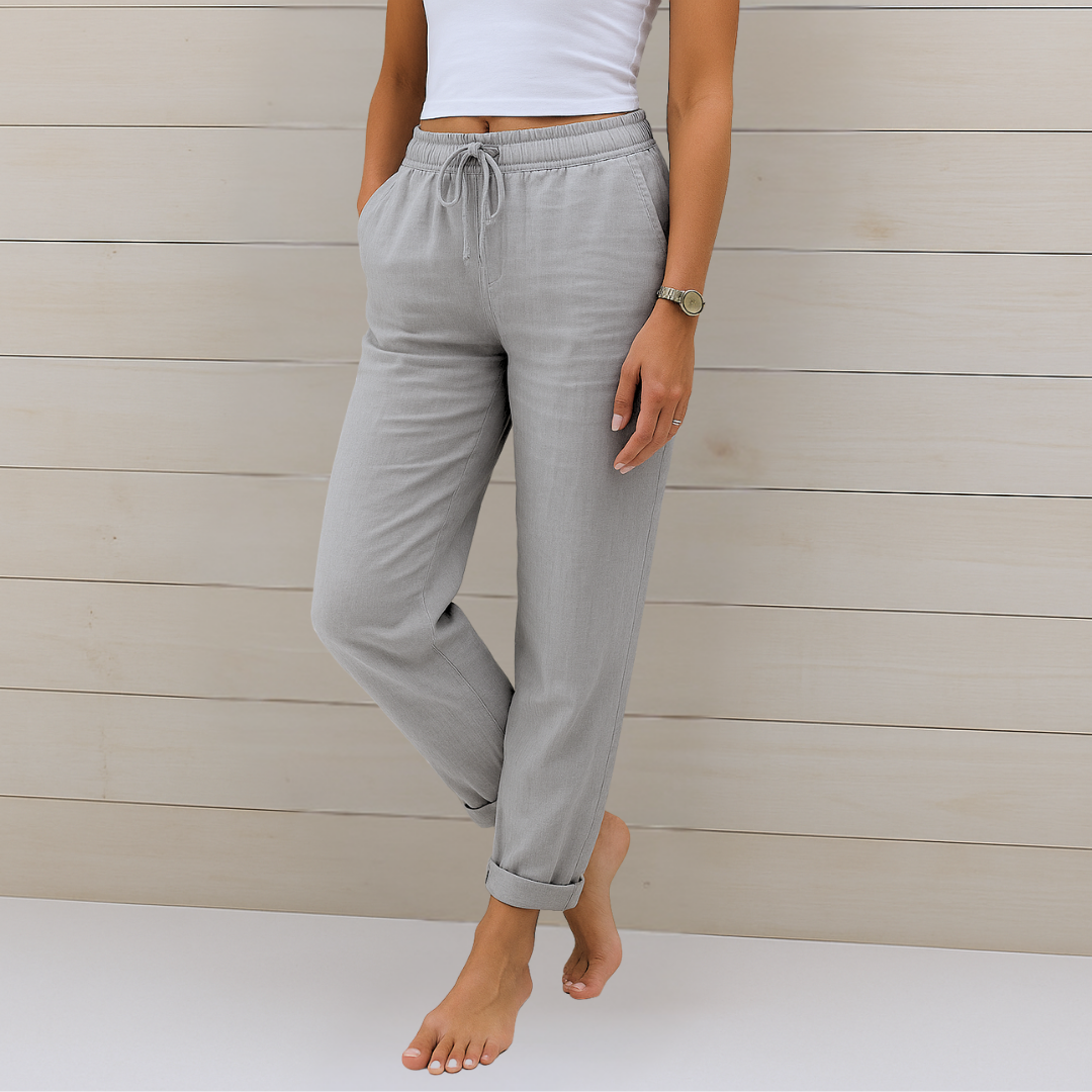 Eloria | Premium andningsbar linne stretchbyxa