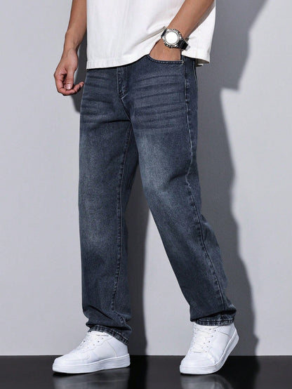 Noah | Casual herrjeans med raka ben