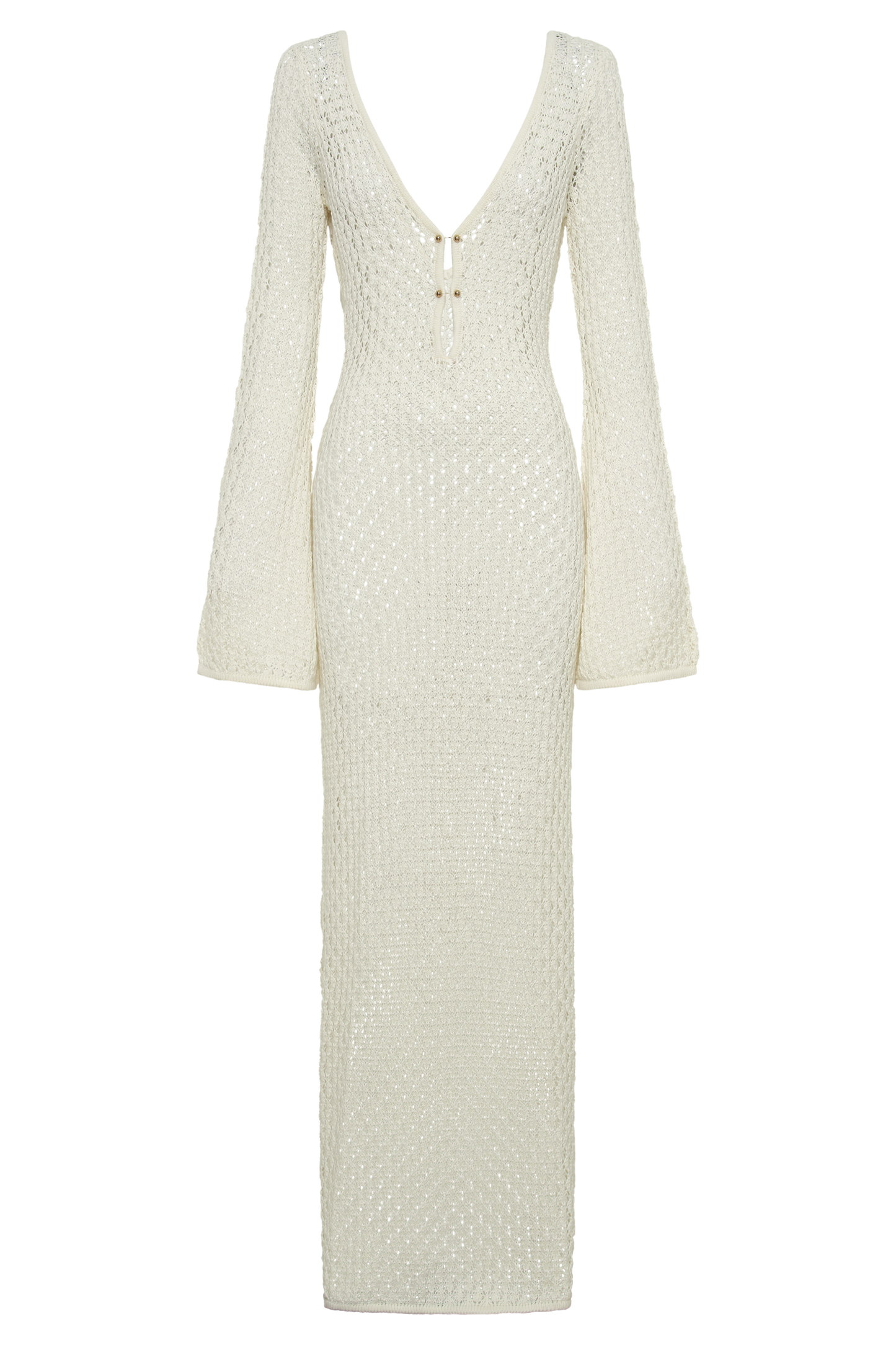 Claire™ | Elegant Vit Klänning