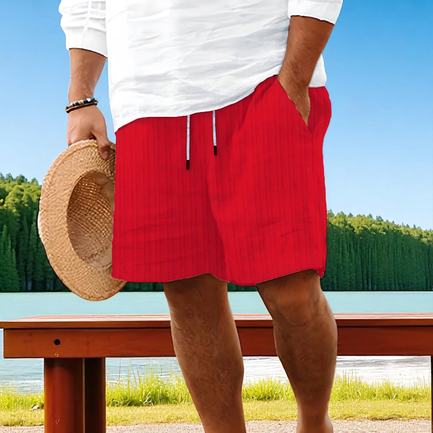 Odin™ – Klassiska Randiga Shorts