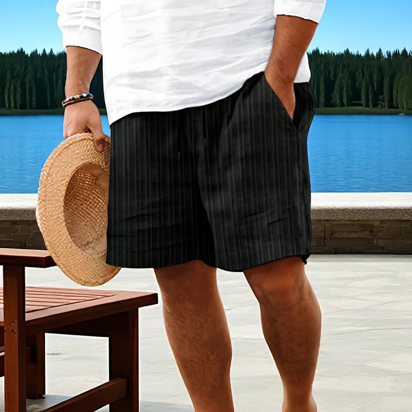 Odin™ – Klassiska Randiga Shorts