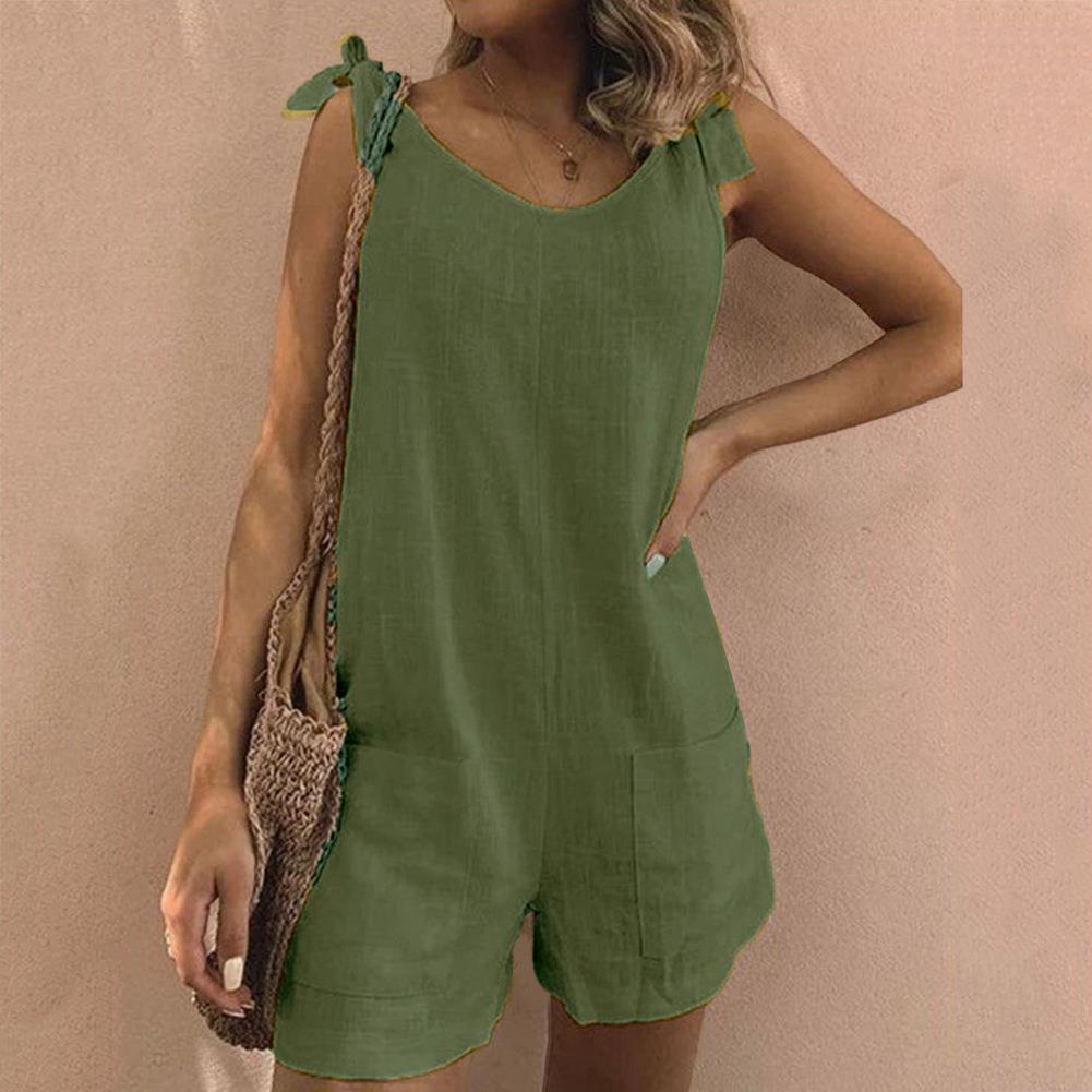 Sena | Jumpsuit med knytband och fickor