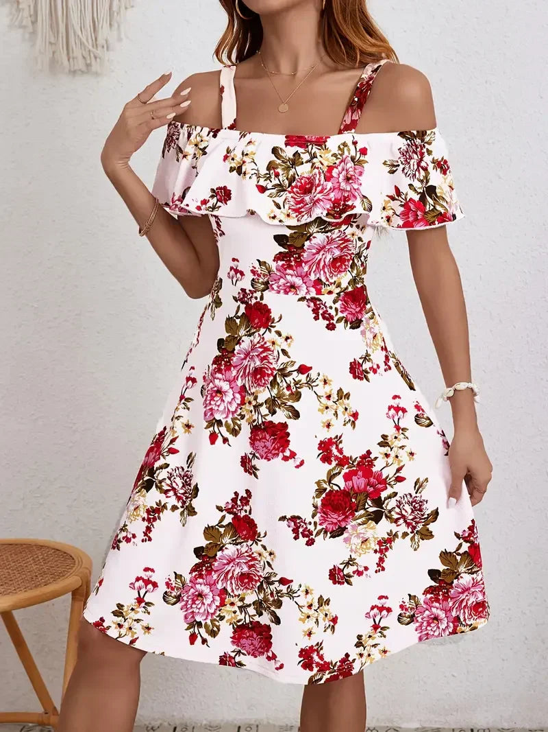 Rosanna | Off-Shoulder klänningen